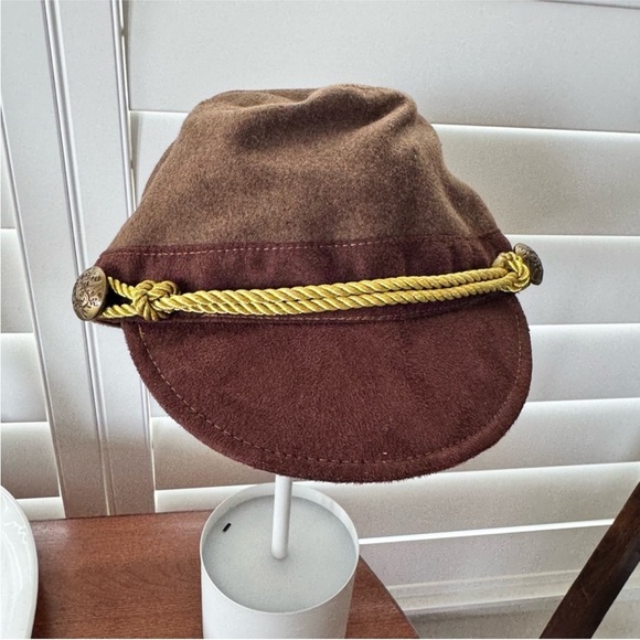 Elope Steamworks Steampunk Cadet Brown Hat Adult